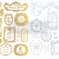 Redesign with Prima H2O Gold/Silver Transfer - Eclat Du Matin (2 Sheets)