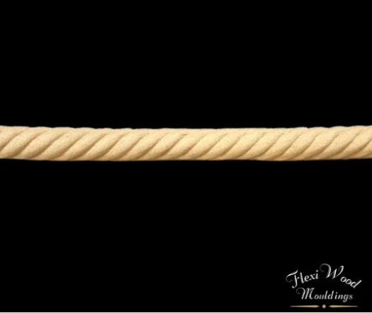 FlexiWood Rope Coiled Trim Roll 2m - FW51