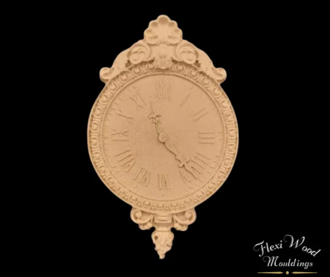 FlexiWood  - Fancy Clock - FW59