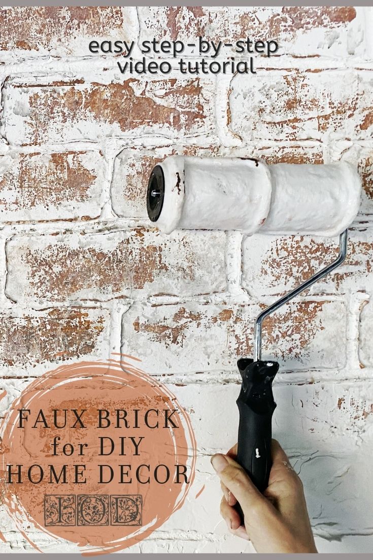 IOD Brick Texture Roller