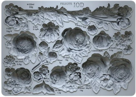 Felicite IOD Decor Mould