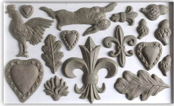 IOD Mould Fleur De Lis