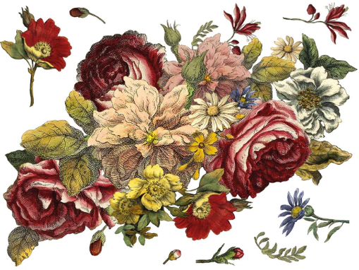 IOD Transfer Floral Anthology