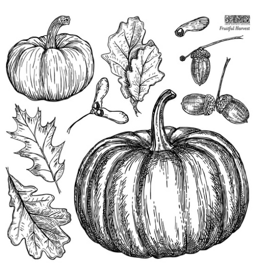 IOD Stamp Fruitful Harvest