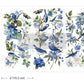 Redesign with Prima Mini Transfer - Garden Whispers