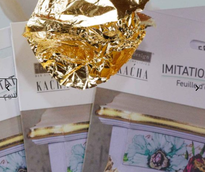 Redesign Kacha Imitation Gold Leaf Sheets