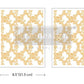 Redesign with Prima Middy Foil Transfer - Kacha Golden Lacework