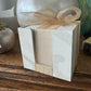 Wooden Refillable Paper Cube
