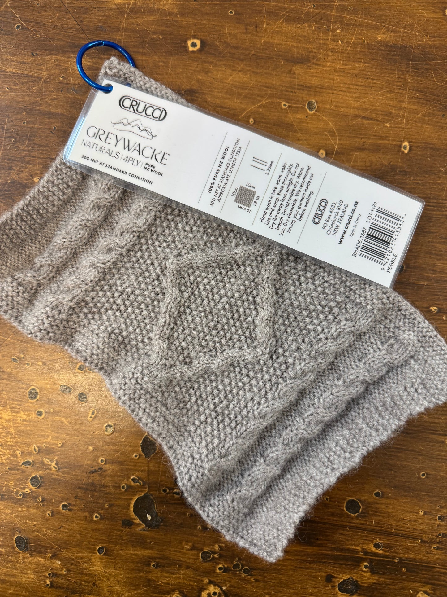 CRUCCI Greywacke Naturals 4 ply