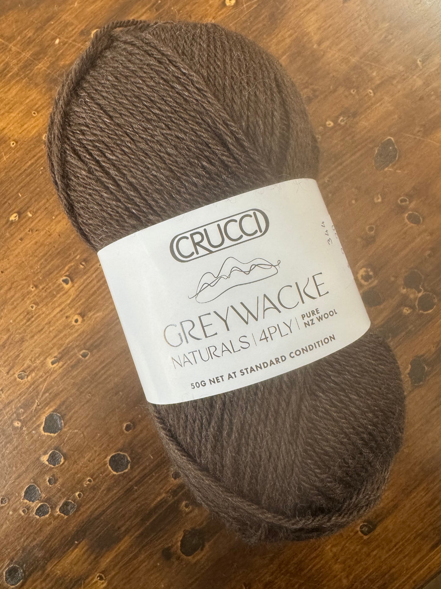 CRUCCI Greywacke Naturals 4 ply