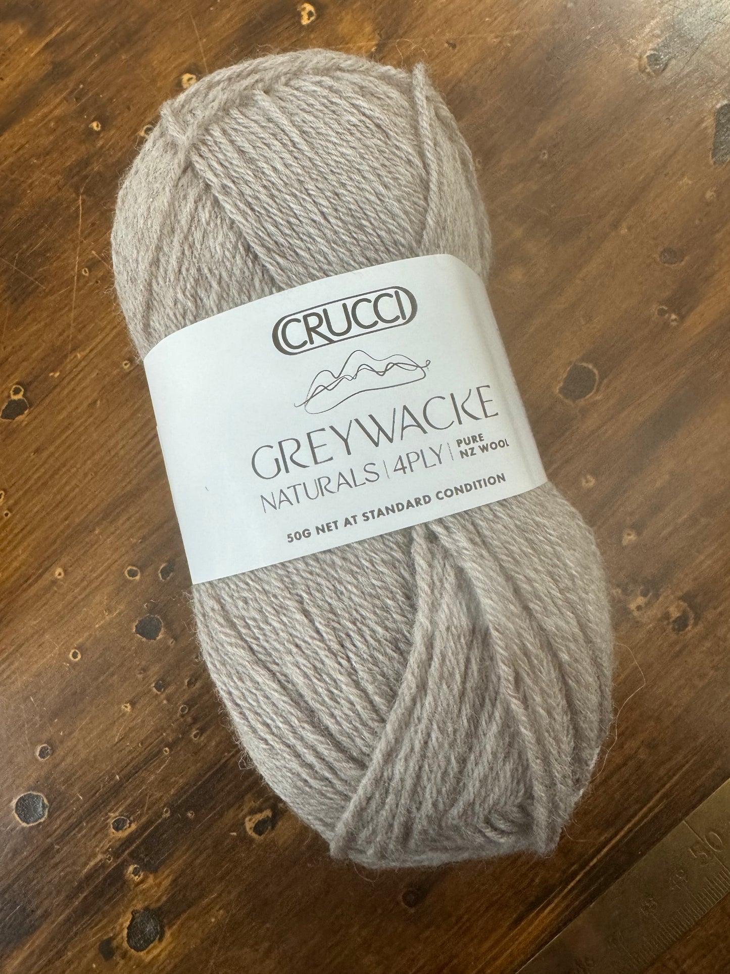 CRUCCI Greywacke Naturals 4 ply