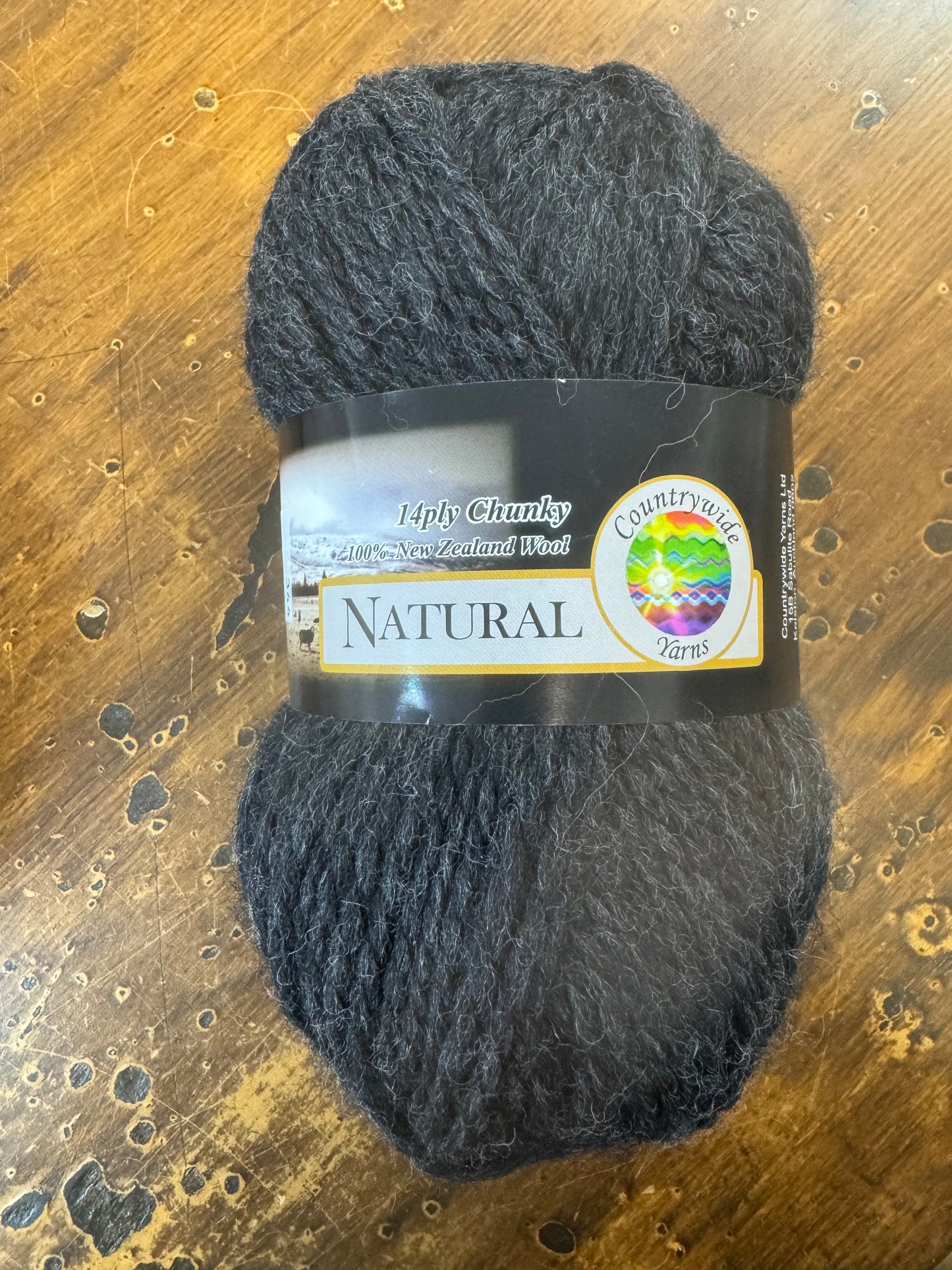 Natural Chunky Wool 14ply