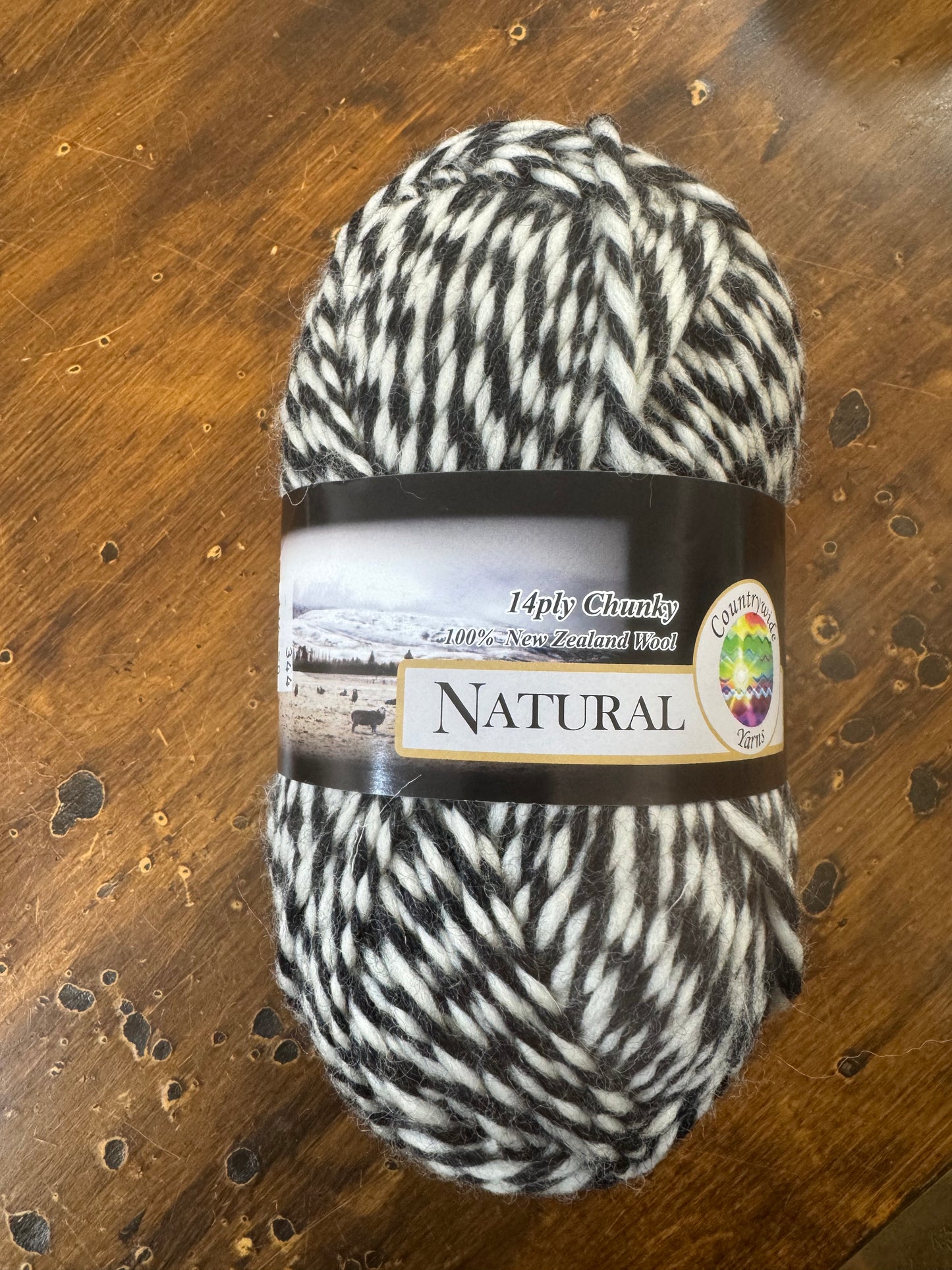 Natural Chunky Wool 14ply