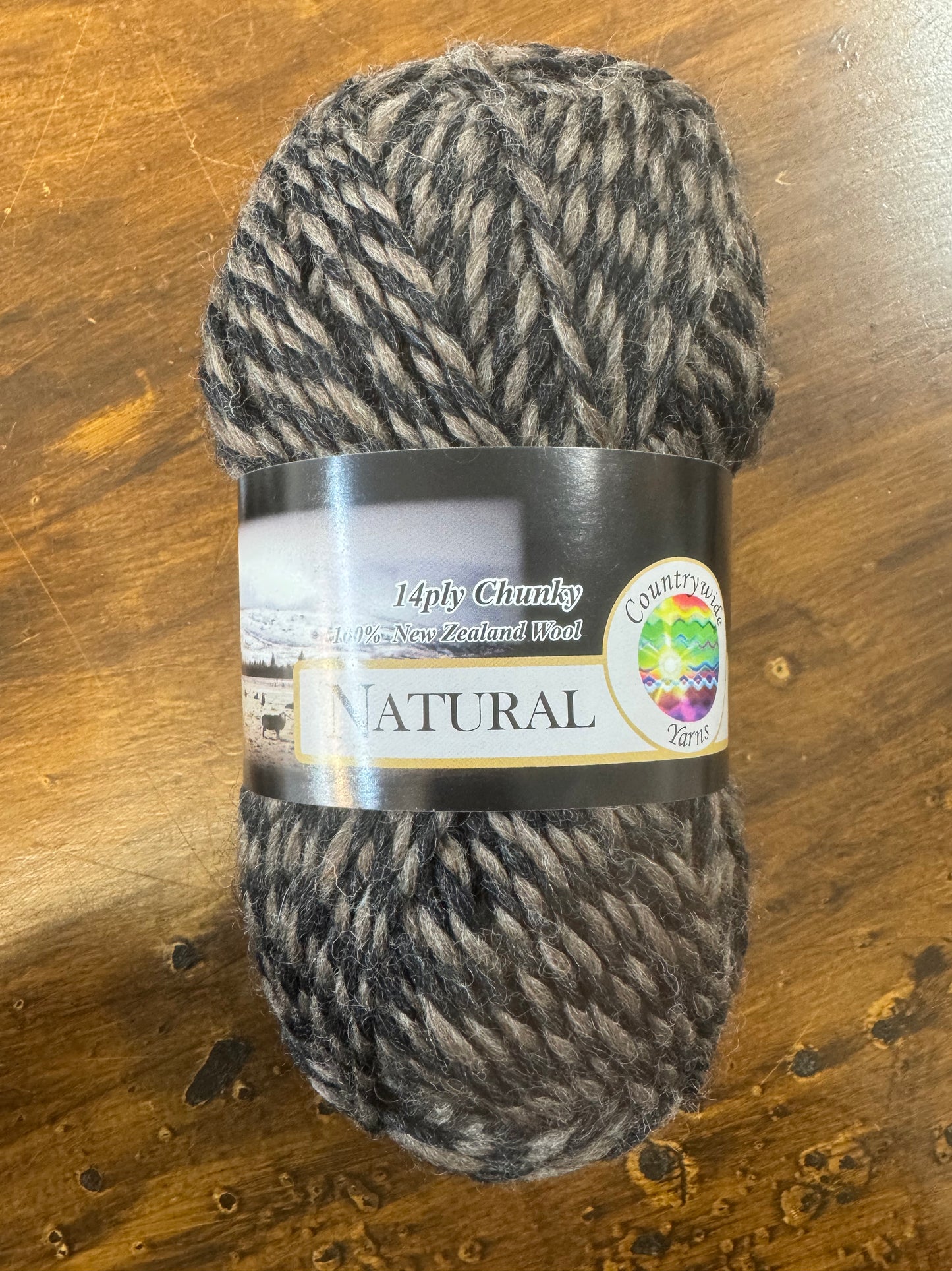 Natural Chunky Wool 14ply