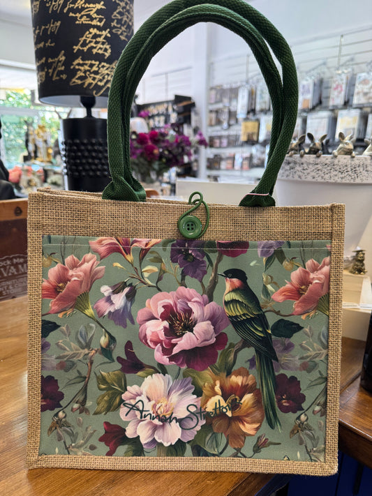 Annah Stretton Jute Bag - Mini