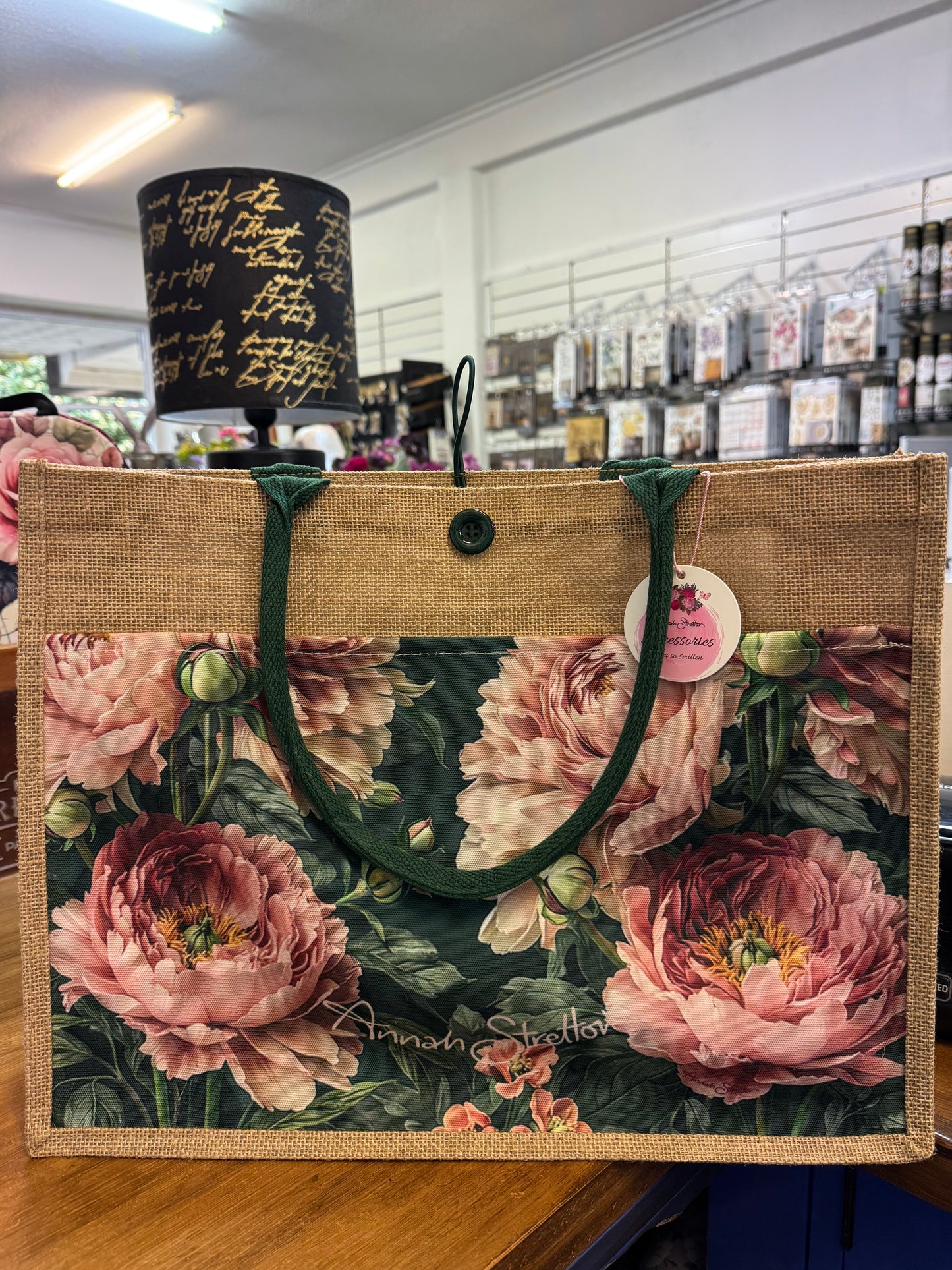 Annah Stretton Jute Bags - Large