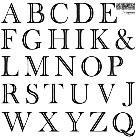 Insignia IOD Decor Mini Stamp Set