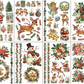IOD Decor Transfer Pad 20 x 30.5cm - Kitschy Christmas 8 Sheets) Limited Edition