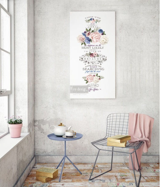 Redesign with Prima Transfer Large - Lavender Bush