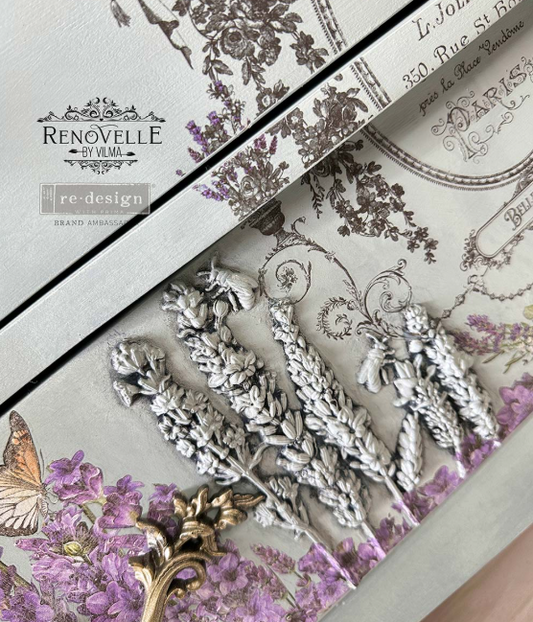 Redesign with Prima Mould - Lavender Harvest