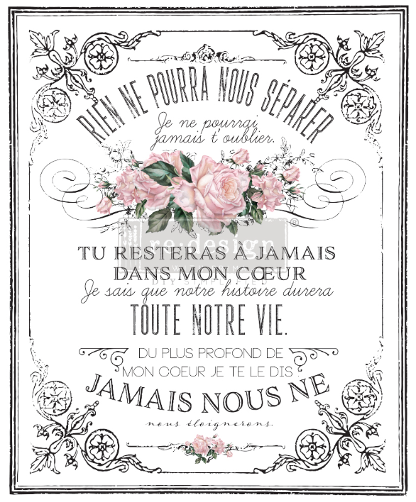 Redesign with Prima Transfer Large - My Heart
