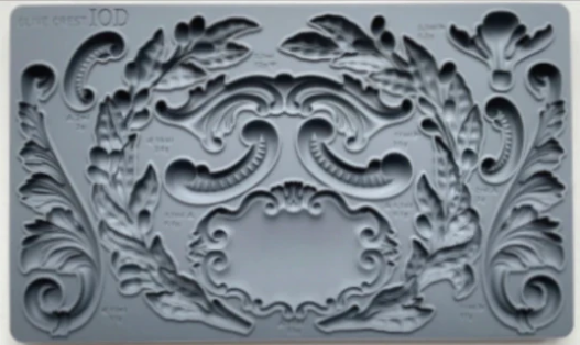IOD Mould Olive Crest
