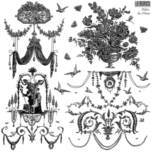 IOD Stamp Palais Des Fleurs