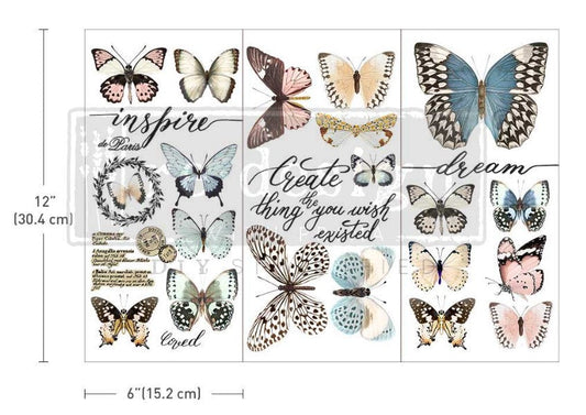 Redesign with Prima Transfer Mini - Papillion Collection