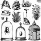 IOD Decor Stamp 30.5 x 30.5cm - Pastiche 2 sheets and masks)