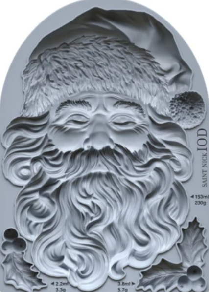 IOD Decor Mould 13 x 18cm - Saint Nick