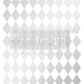 Redesign with Prima Transfer Large - Silver Harlequin