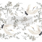 Redesign with Prima Large Transfer - Silver Wings
