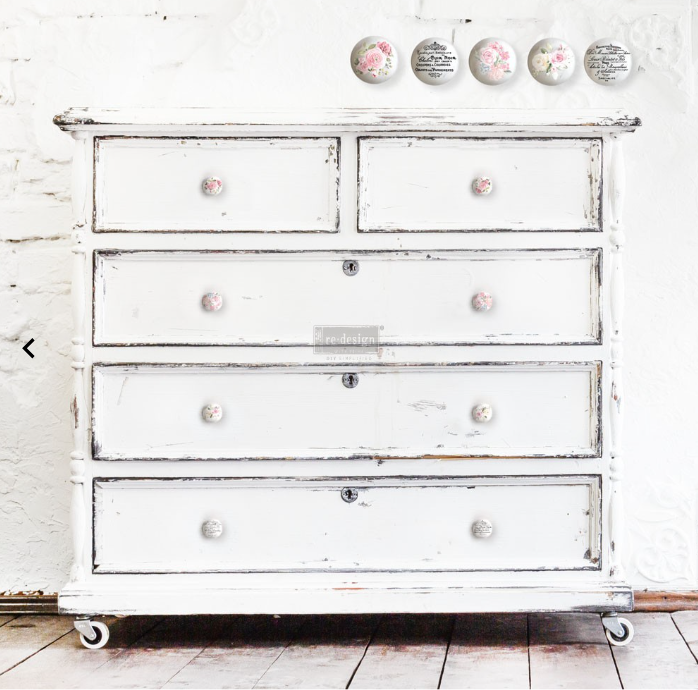 Redesign with Prima Knob Transfer - Sweet Spring