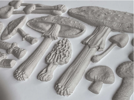 Toadstool IOD Décor Mould