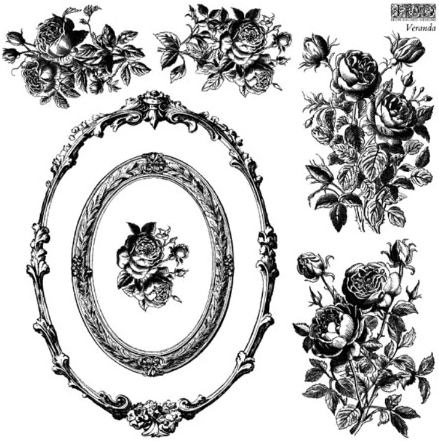 Veranda IOD Decor Stamp
