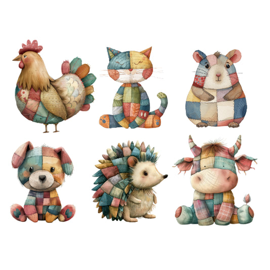 WC Transfer Patch Animals 2