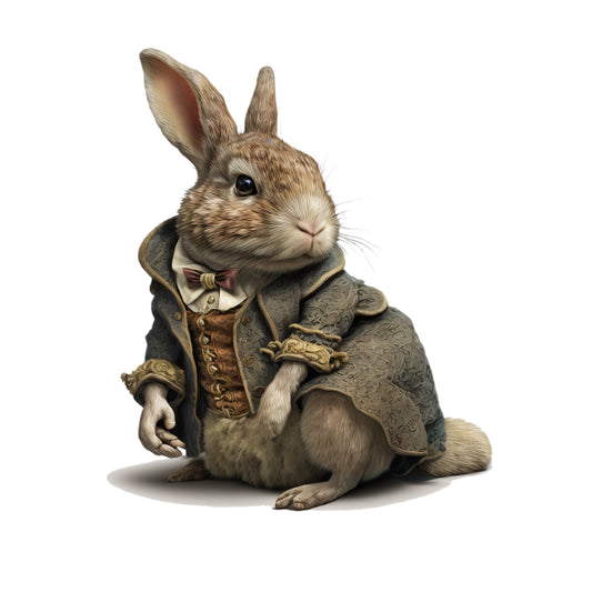 WC Transfer Vintage Bunny