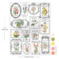 Redesign with Prima H2O Single Sheet Transfer - Whispers & Petals