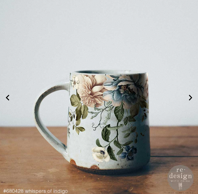 Redesign with Prima Luxe Transfers® - Whispers Of Indigo