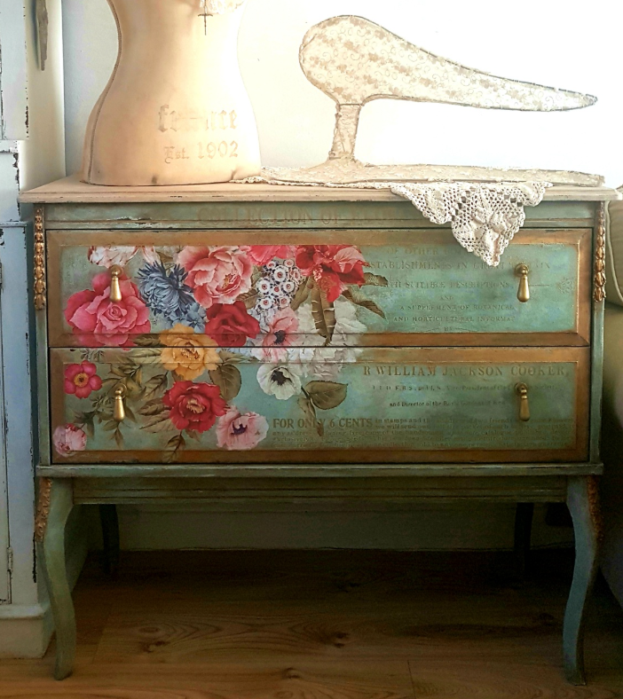 Redesign with Prima Transfer Large - Wondrous Floral II