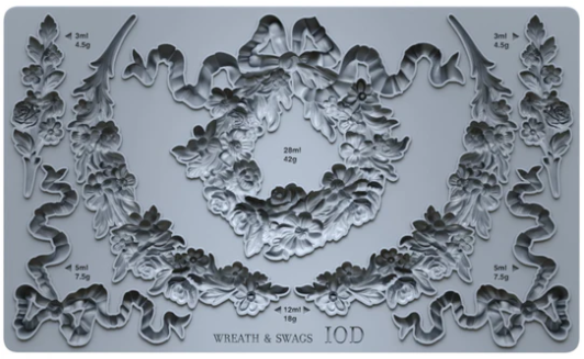 IOD Mould Wreath & Swags