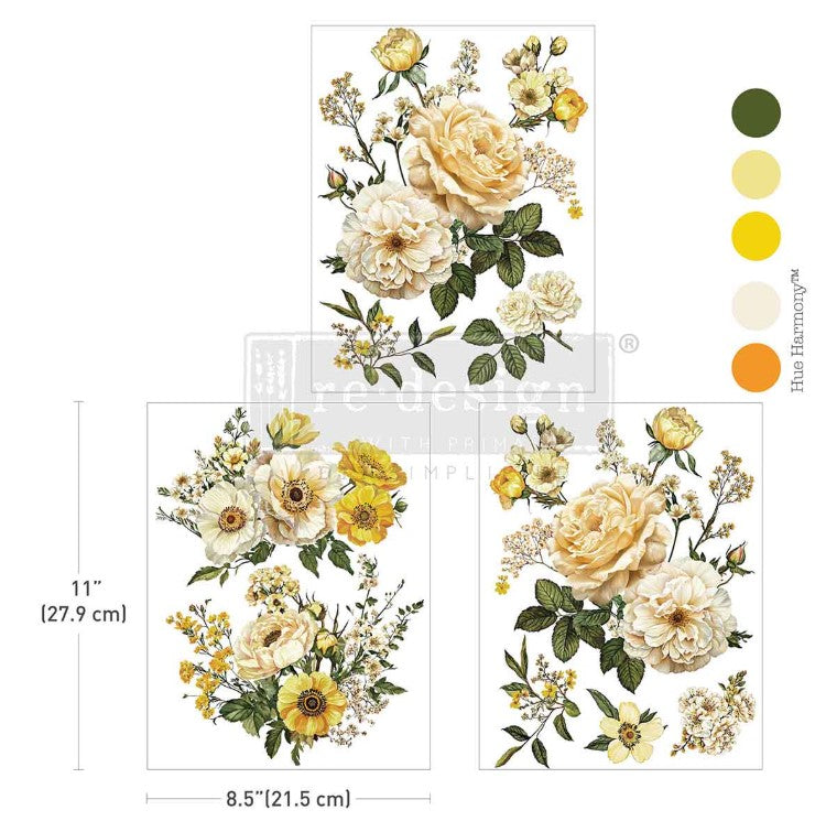 Redesign with Prima Middy Transfer - Yellow Bliss