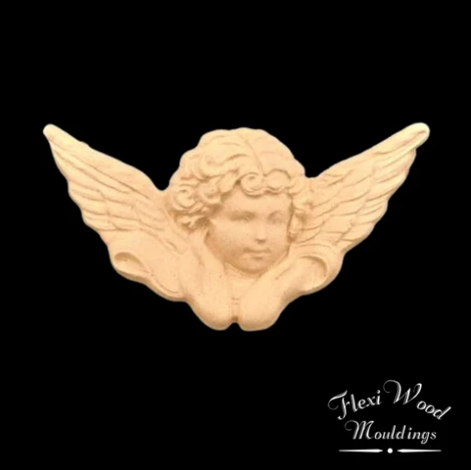 FlexiWood Cherub Contemplation right facing) - FW28