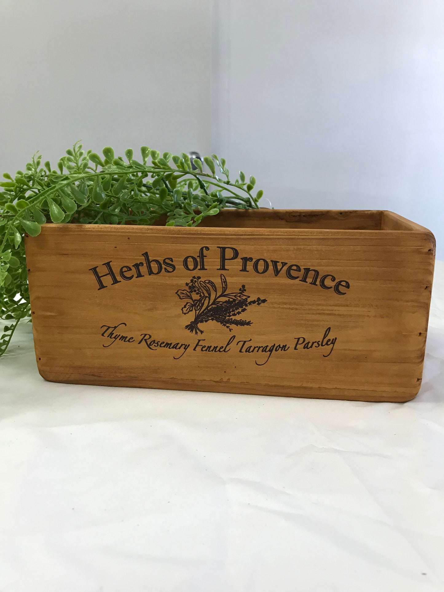 Herb of Provence Wooden Box - 5 different sizes