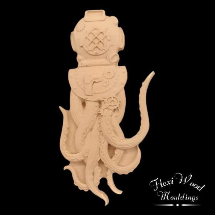 FlexiWood Ornamental Octopus - FW2477