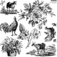 La Campagne IOD Decor Stamp