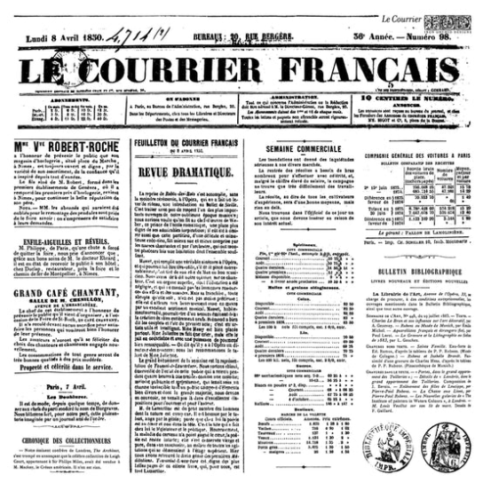 IOD Decor Stamp 30.5 x 30.5cm - Le Courrier