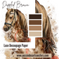 Luxe Decoupage Paper - Dappled Brown