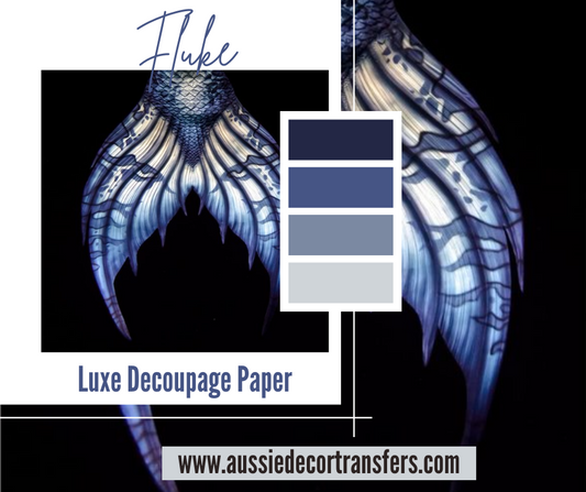Luxe Decoupage Paper - Fluke