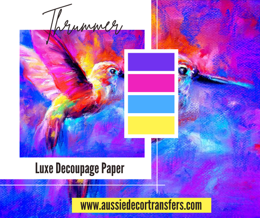 Luxe Decoupage Paper - Thrummer